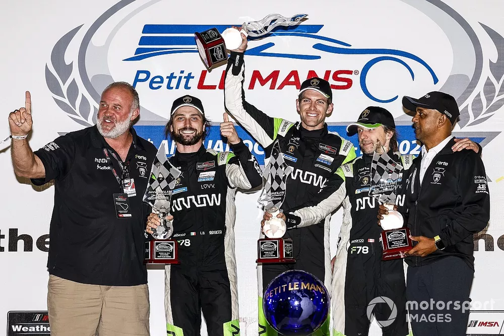 #78 US RaceTronics Lamborghini Huracan GT3 EVO2: Misha Goikhberg, Loris Spinelli, Patrick Liddy