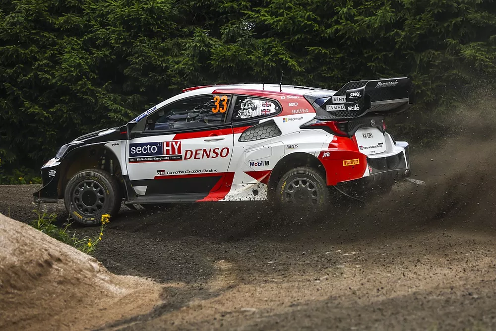 Elfyn Evans, Scott Martin, Toyota Gazoo Racing WRT Toyota GR Yaris Rally1