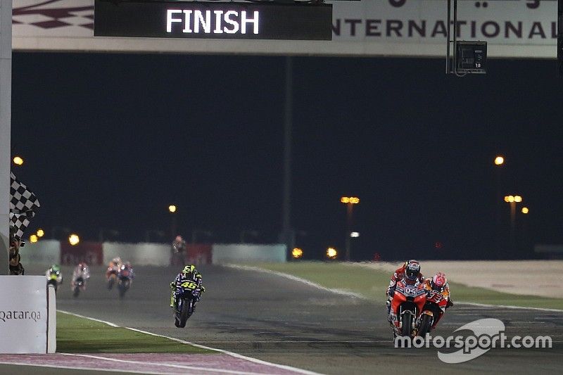 Andrea Dovizioso, Ducati Team, Marquez y la bandera a cuadros...