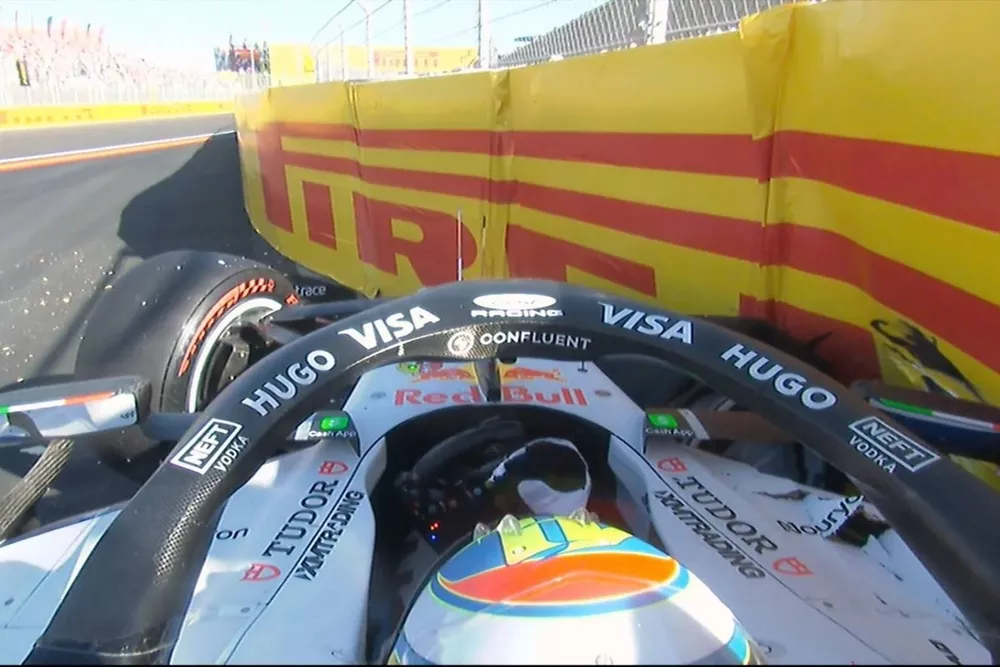 Accidente Lindblad F1