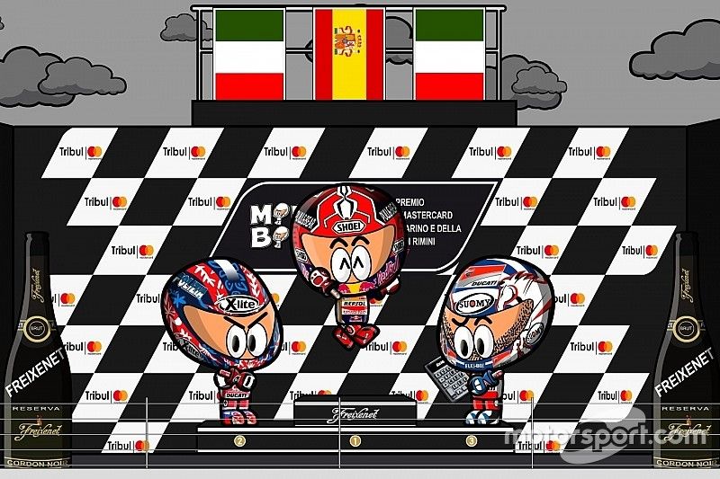 El GP de San Marino de MotoGP según MiniBikers