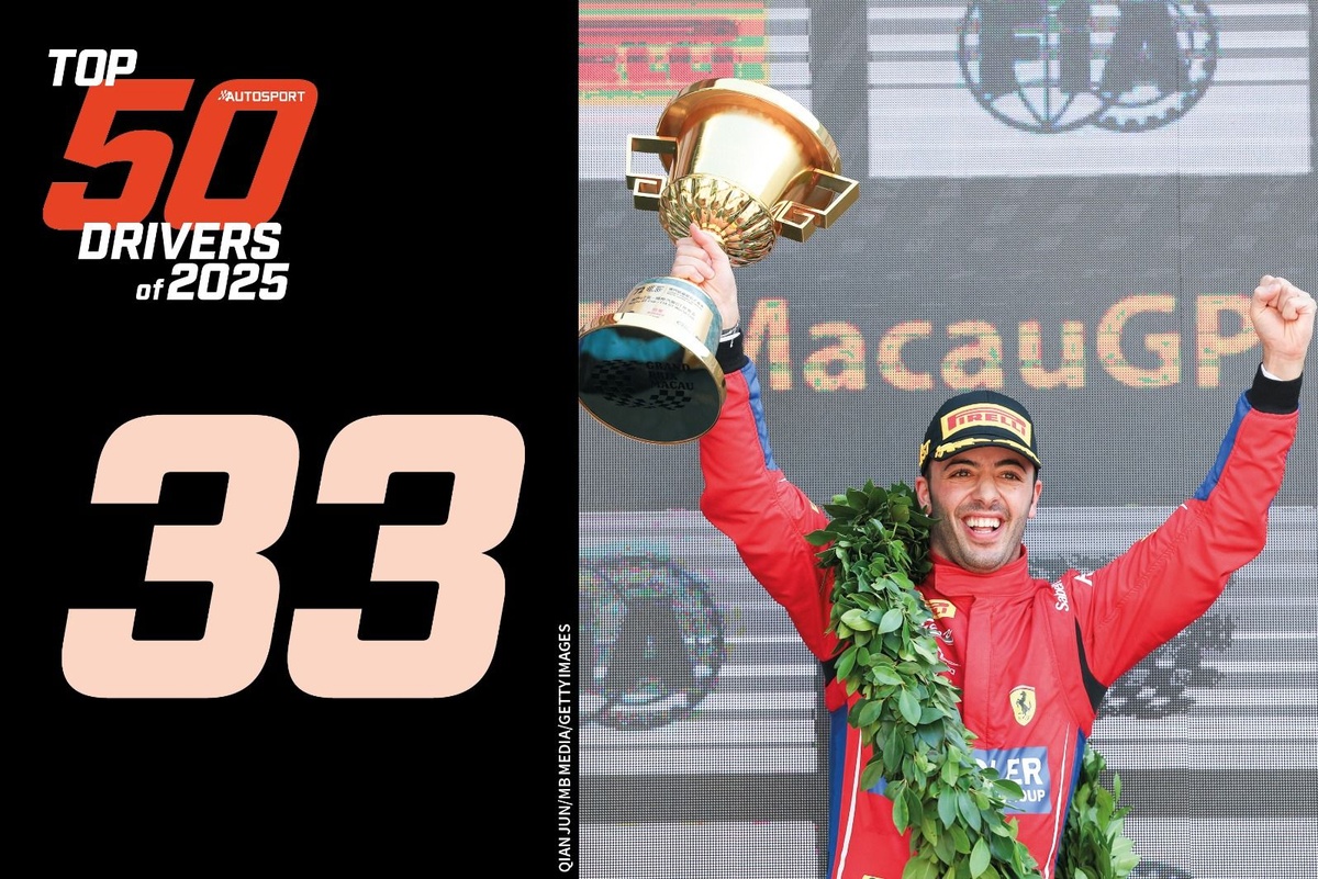 Autosport Top 50 of 2025: #33 Antonio Fuoco