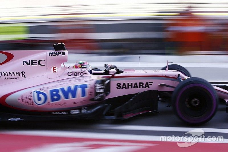 Sergio Pérez, Sahara Force India F1 VJM10
