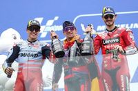 Bagnaia: "Simplemente, Mart&iacute;n y M&aacute;rquez fueron m&aacute;s r&aacute;pidos"