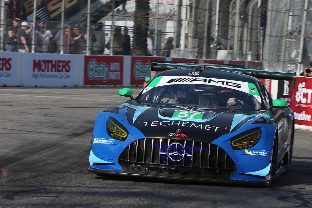 #57: Winward Racing, Mercedes AMG GT3, GTD: Russell Ward, Philip Ellis