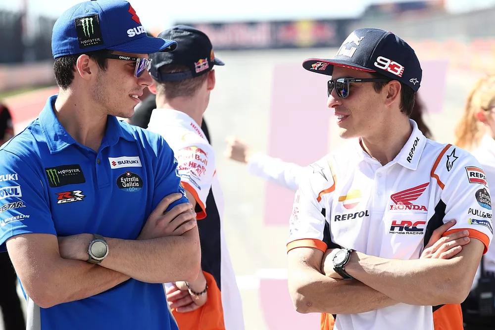 Joan Mir, Team Suzuki MotoGP, Marc Marquez, Repsol Honda Team