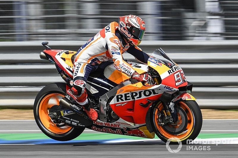 Marc Marquez, Repsol Honda Team, braking