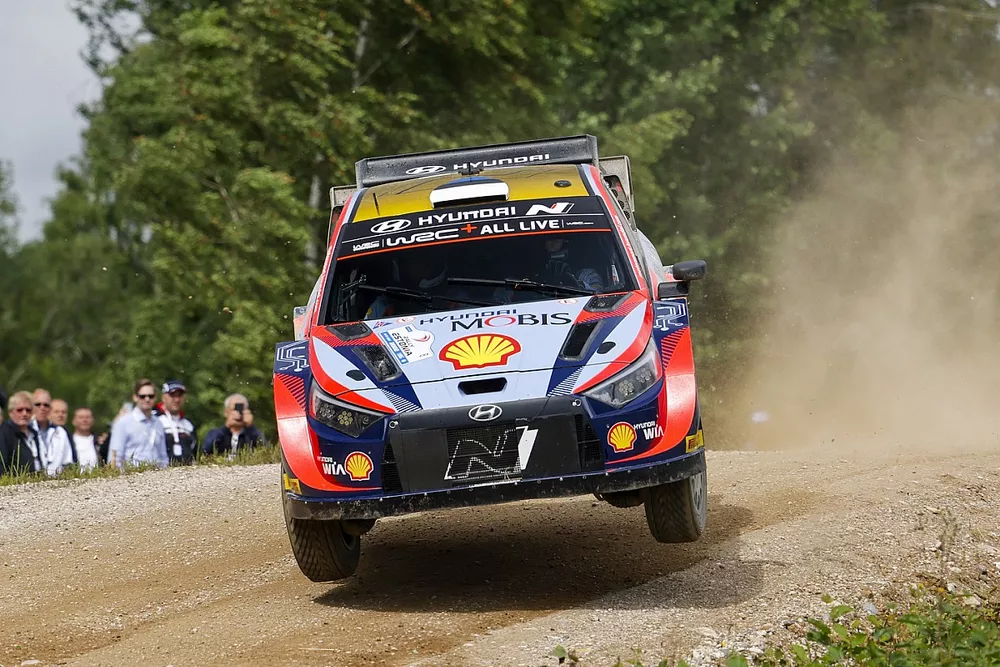 Ott Tanak, Martin Jarveoja, Hyundai World Rally Team Hyundai i20 N Rally1