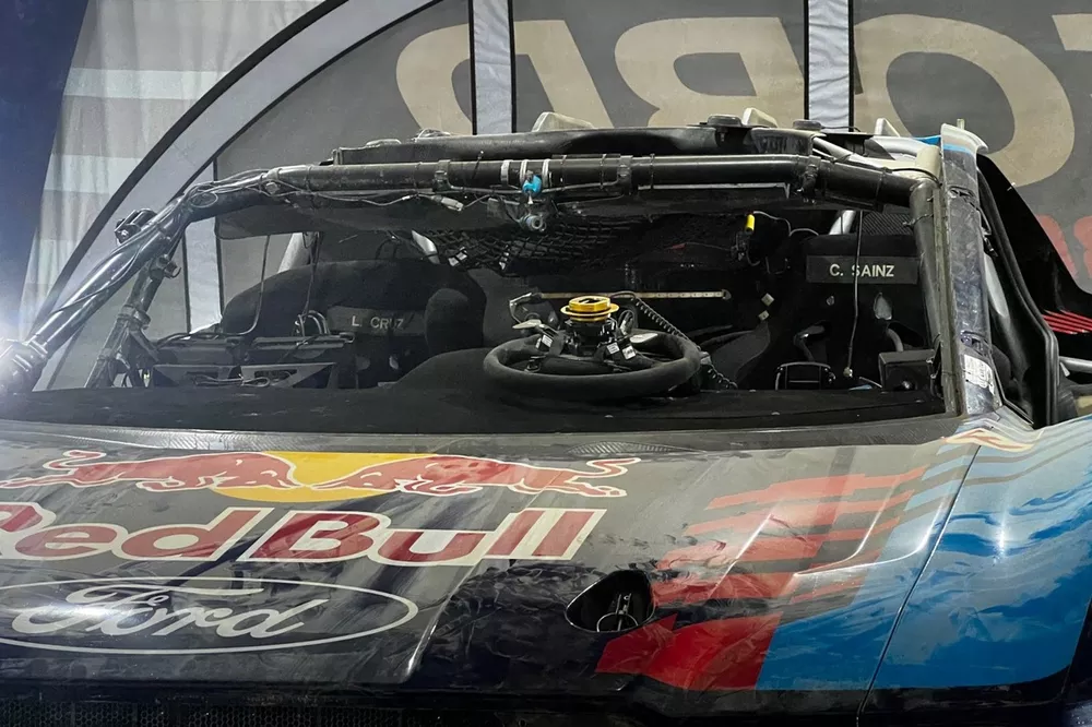 Coche de Carlos Sainz