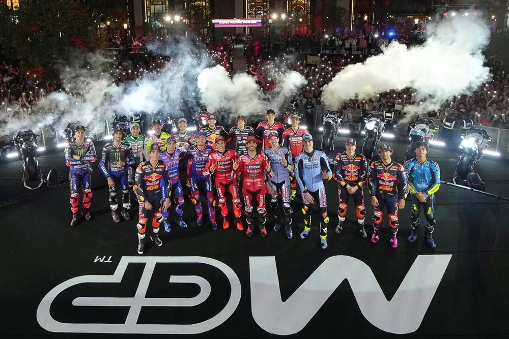 Photo de groupe des pilotes