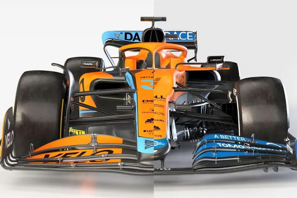 Comparaison McLaren MCL36 vs MCL35