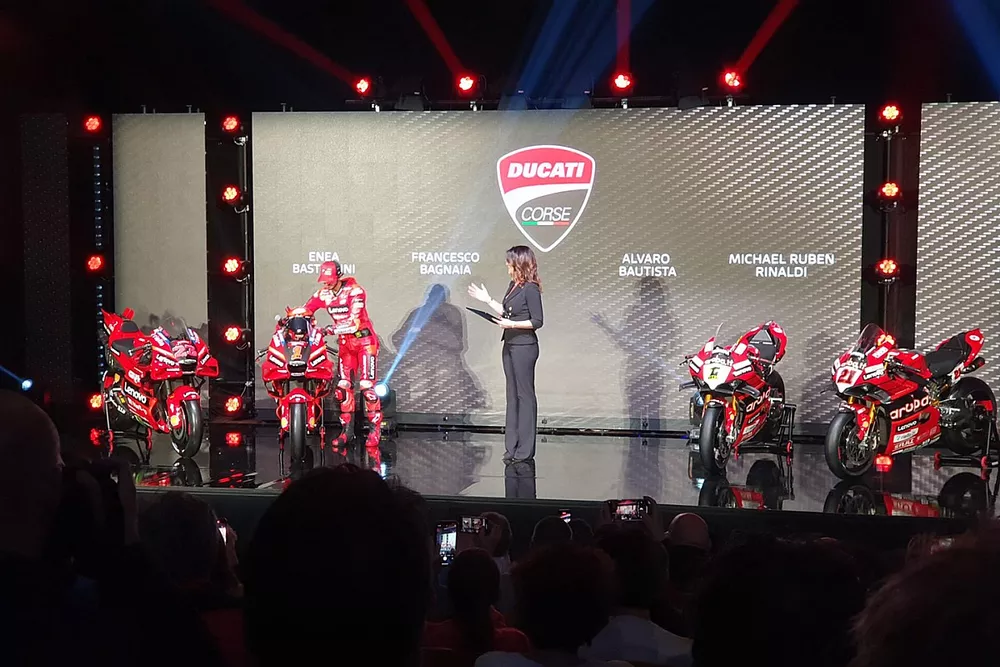 Presentazione Ducati