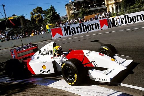 Subastarán el McLaren MP4/8A que condujo Senna en 1993