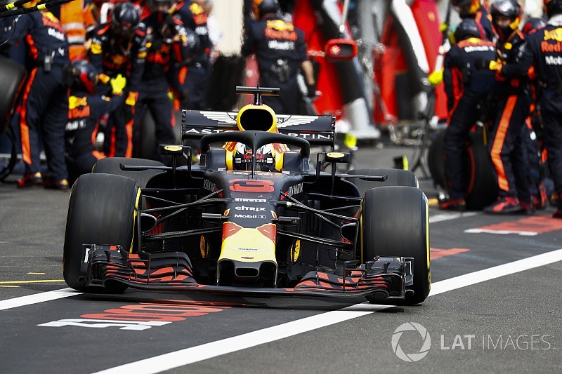 Ecco cosa si è rotto sull'ala anteriore della RB14 di Ricciardo in gara al Paul Ricard!