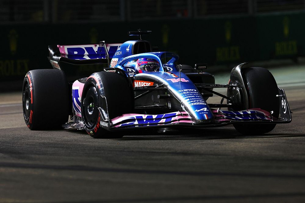 Fernando Alonso, Alpine A522