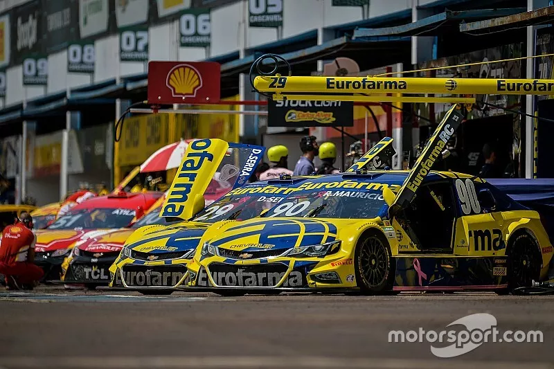 Boxes da Stock Car em Cascavel