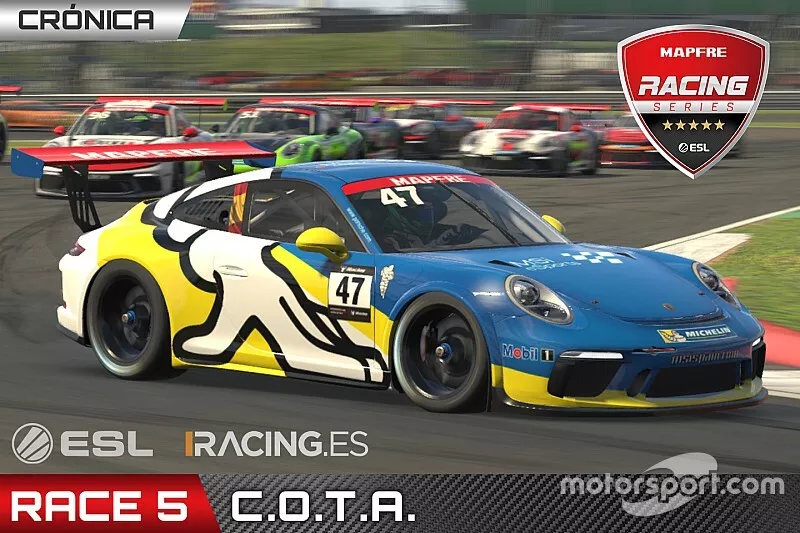 Imagen de la sexta carrera de la ESL MAPFRE Racing
