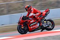 Bagnaia lamenta no haber clasificado a Q2, pero espera estar en top 10