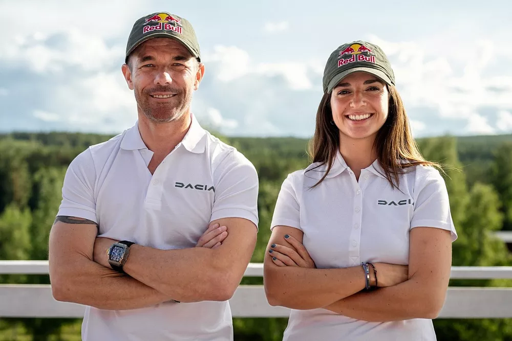 Sebastien Loeb e Cristina Gutiérrez