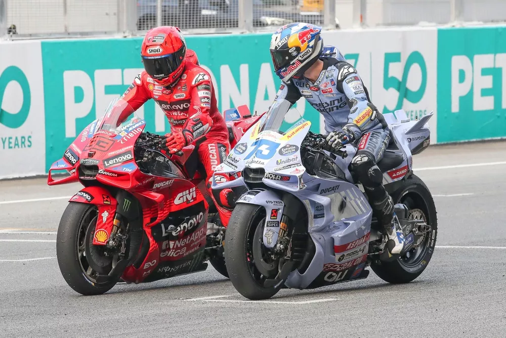 Marc Marquez, Ducati Team, Alex Marquez, Gresini Racing