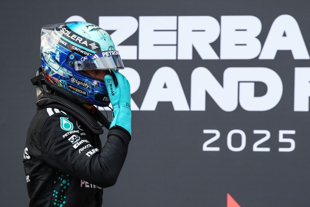 How illness nearly took George Russell out of F1 Azerbaijan GP