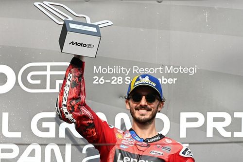 Bagnaia tras el campeonato de Márquez: "Me hubiera gustado pelear contra él"