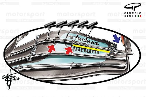 FIA proíbe formalmente 'truque' em asa da Mercedes para 2023