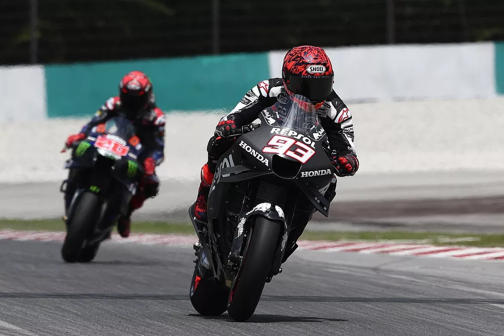 Marc Marquez, Repsol Honda Team Fabio Quartararo, Yamaha Factory Racing