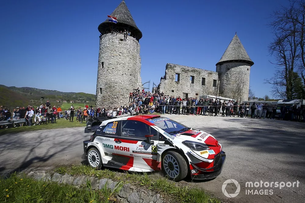 Elfyn Evans, Scott Martin, Toyota Gazoo Racing WRT Toyota Yaris WRC
