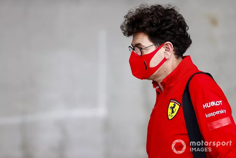 Mattia Binotto, director del equipo Ferrari 
