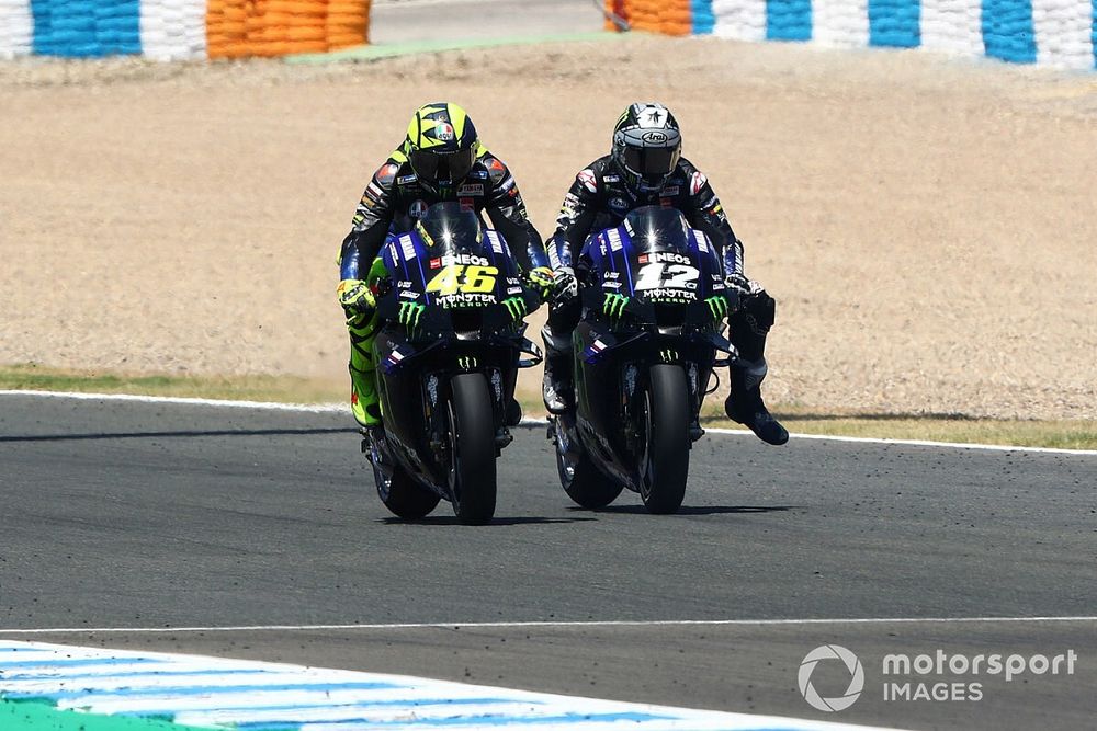 Valentino Rossi, Yamaha Factory Racing, Maverick Viñales, Yamaha Factory Racing