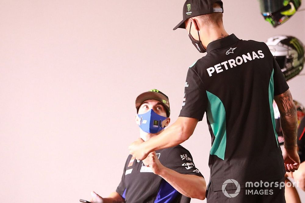 Maverick Vi&ntilde;ales, Yamaha Factory Racing, Fabio Quartararo, Petronas Yamaha SRT