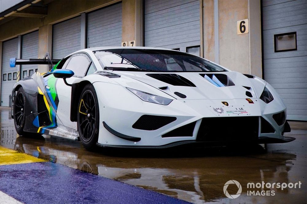 #85 Imperiale Racing, Lamborghini Huraran GT3 EVO2: Ugo De Wilde, Dmitry Gvazava