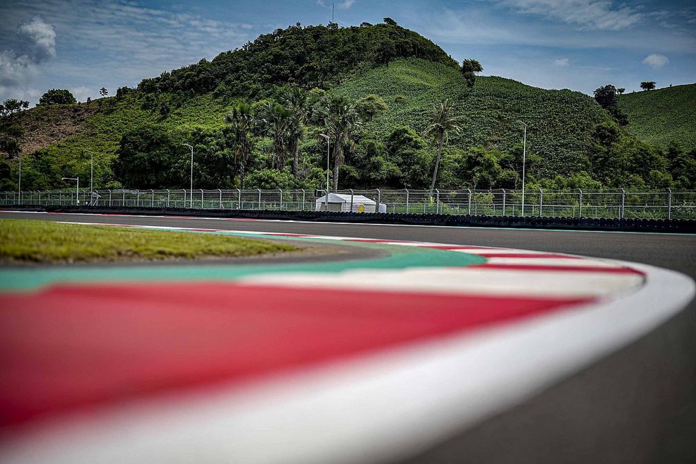 Aspectos de la pista de Mandalika