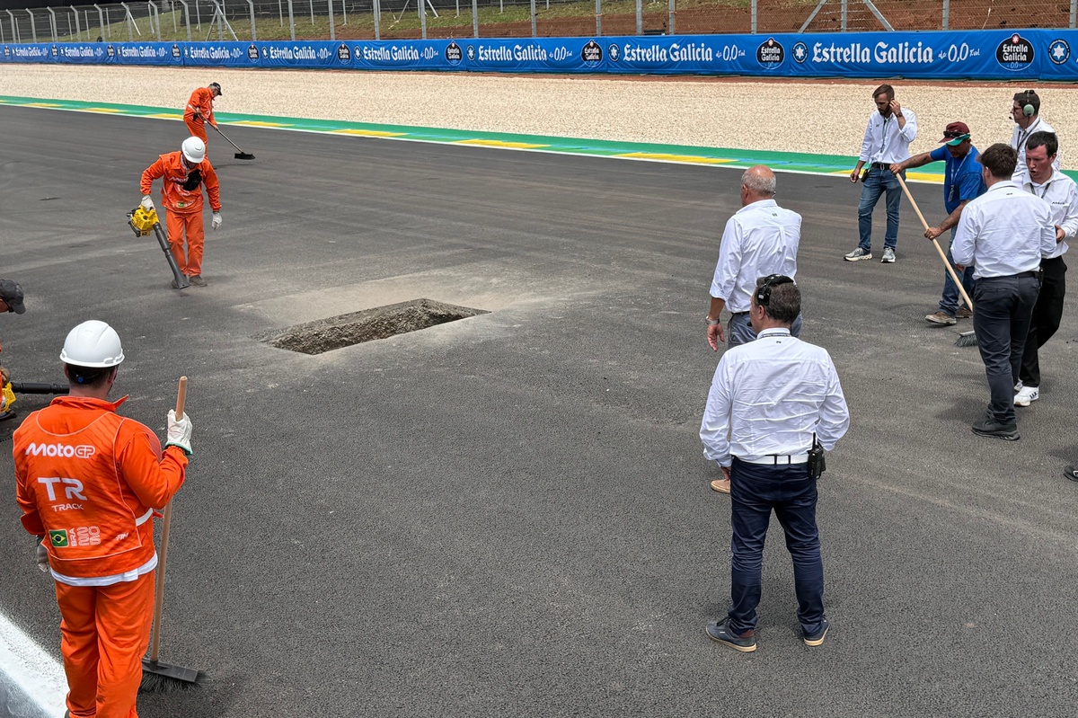 Le départ du sprint repoussé en raison des travaux sur la piste à Goiânia