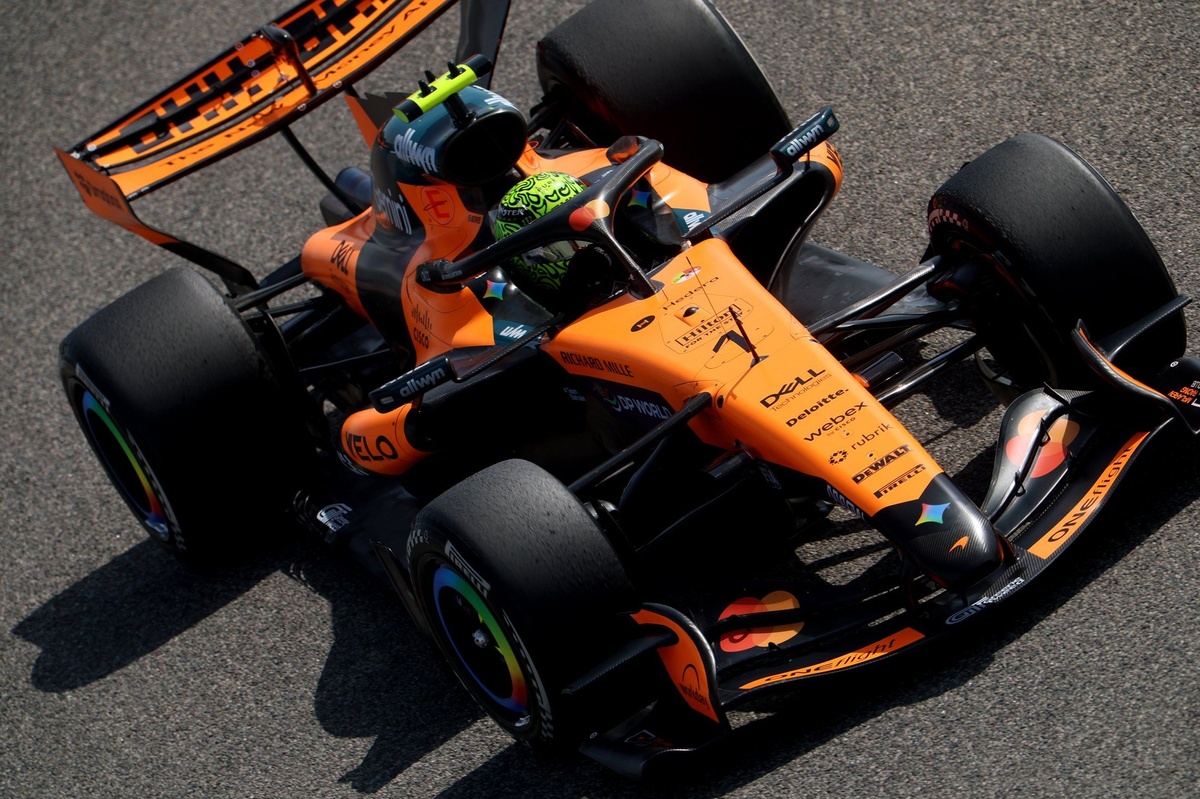 Norris place McLaren derrière Mercedes, Red Bull et Ferrari