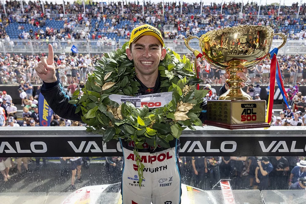 Podium: Race winner Broc Feeney, Triple Eight Race Engineering Holden