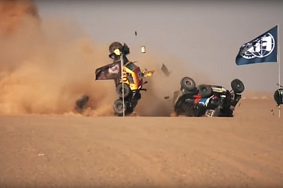 VIDEO: choque en la séptima etapa de la África Eco Race