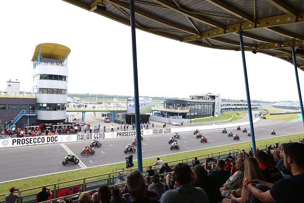 Actie op het TT Circuit Assen