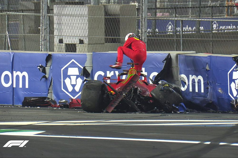 Accidente de Leclerc en Arabia Saud&iacute;