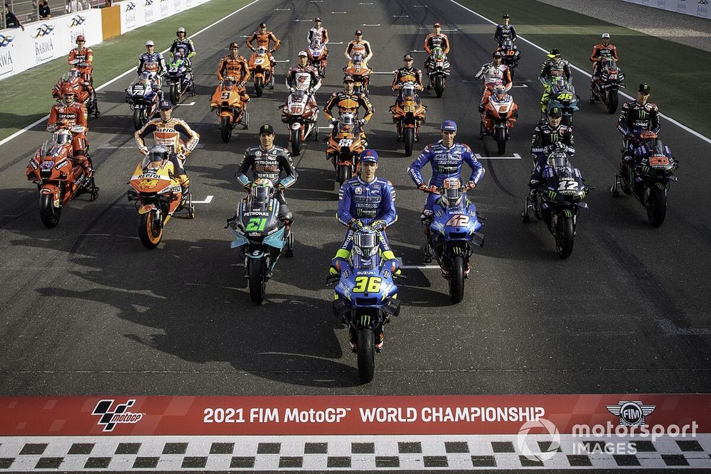 Alineación de pilotos MotoGP 2021