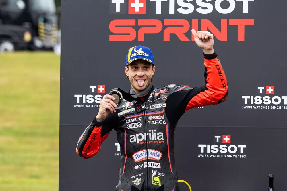 Deuxième place pour Marco Bezzecchi, Aprilia Racing