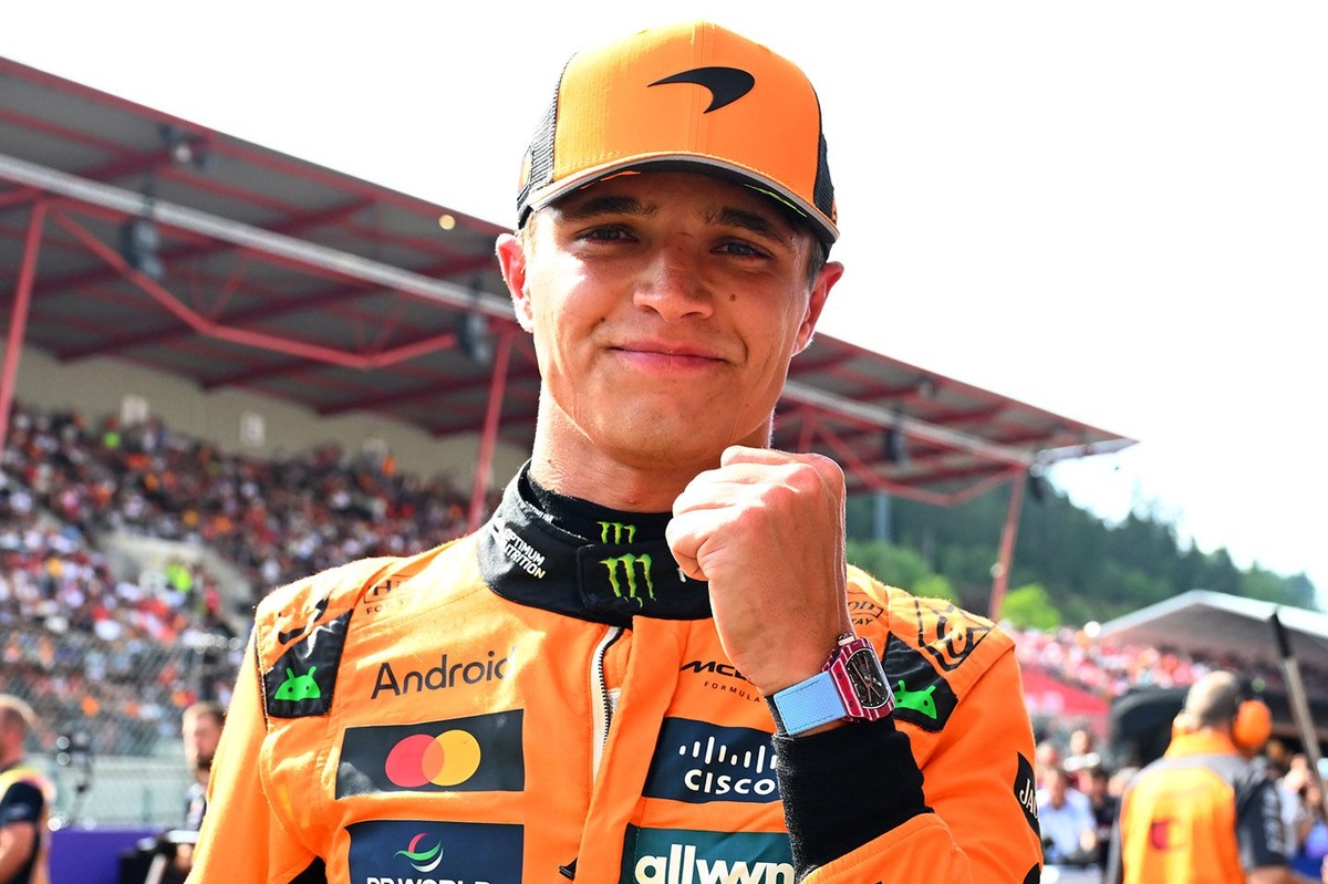F1 Belgian GP: Lando Norris beats Oscar Piastri to pole, Max Verstappen only fourth