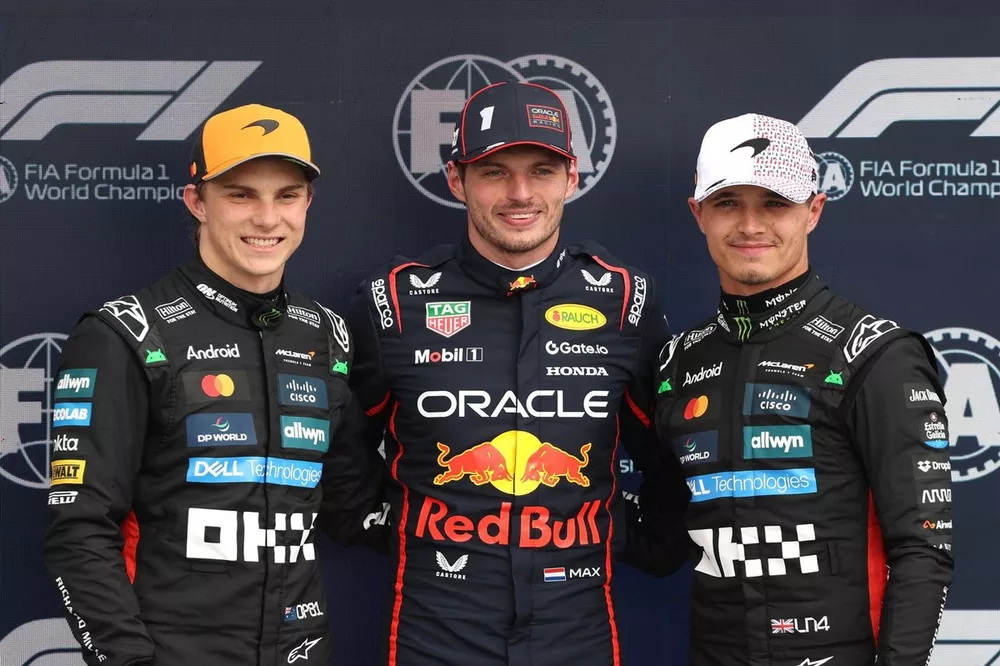 Max Verstappen, Red Bull Racing, Oscar Piastri, McLaren, Lando Norris, McLaren