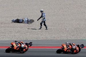 Qué pilotos se han caído más en la temporada 2025 de MotoGP