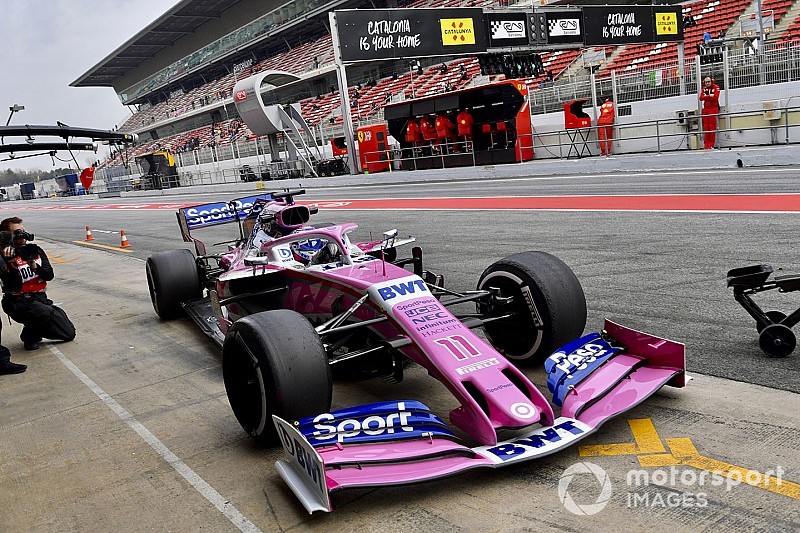 Tim F1 perbanyak stok sayap depan