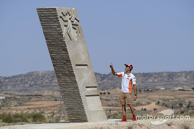 Un virage d'Aragón porte désormais le nom de Marc Márquez