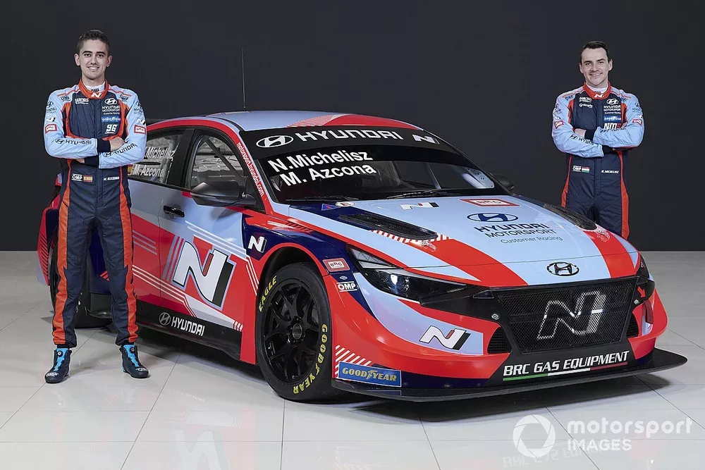 Norbert Michelisz, Mikel Azcona, BRC Hyundai N Squadra Corse Hyundai  Elantra N TCR 