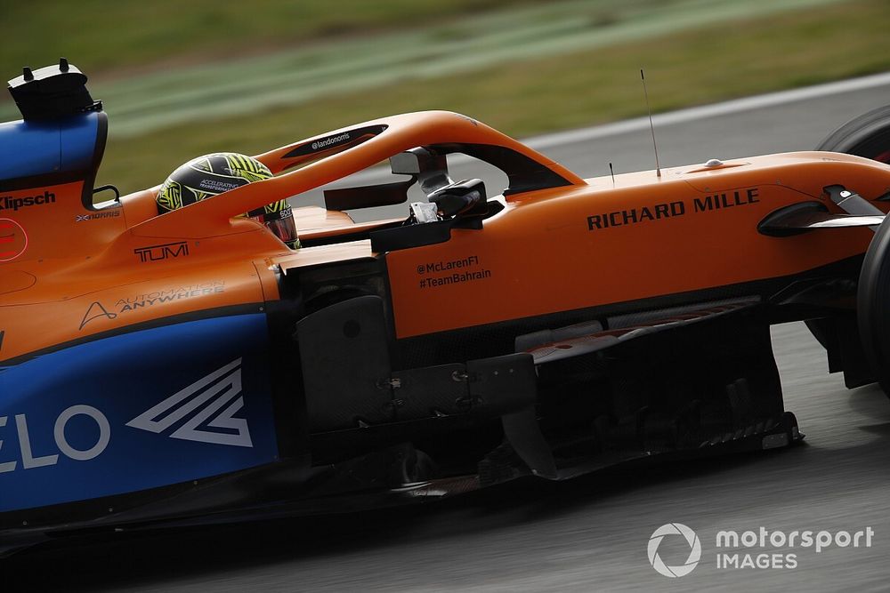 Lando Norris, McLaren MCL35 