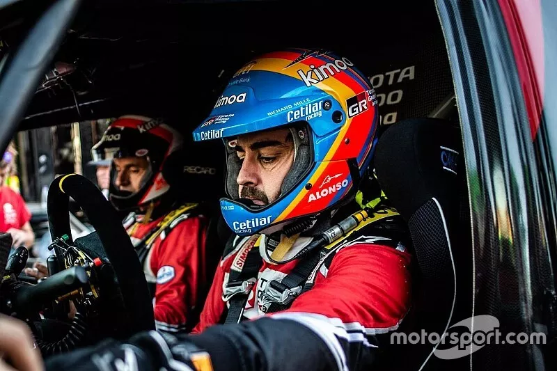 Fernando Alonso, Marc Coma, Toyota Gazoo Racing